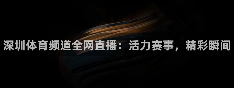 深圳体育频道全网直播：活力赛事，精彩瞬间